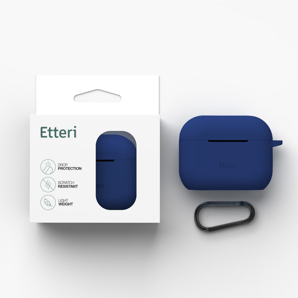 „Etteri“ silikona maciņš „AirPods Pro 3“ – tumši zils