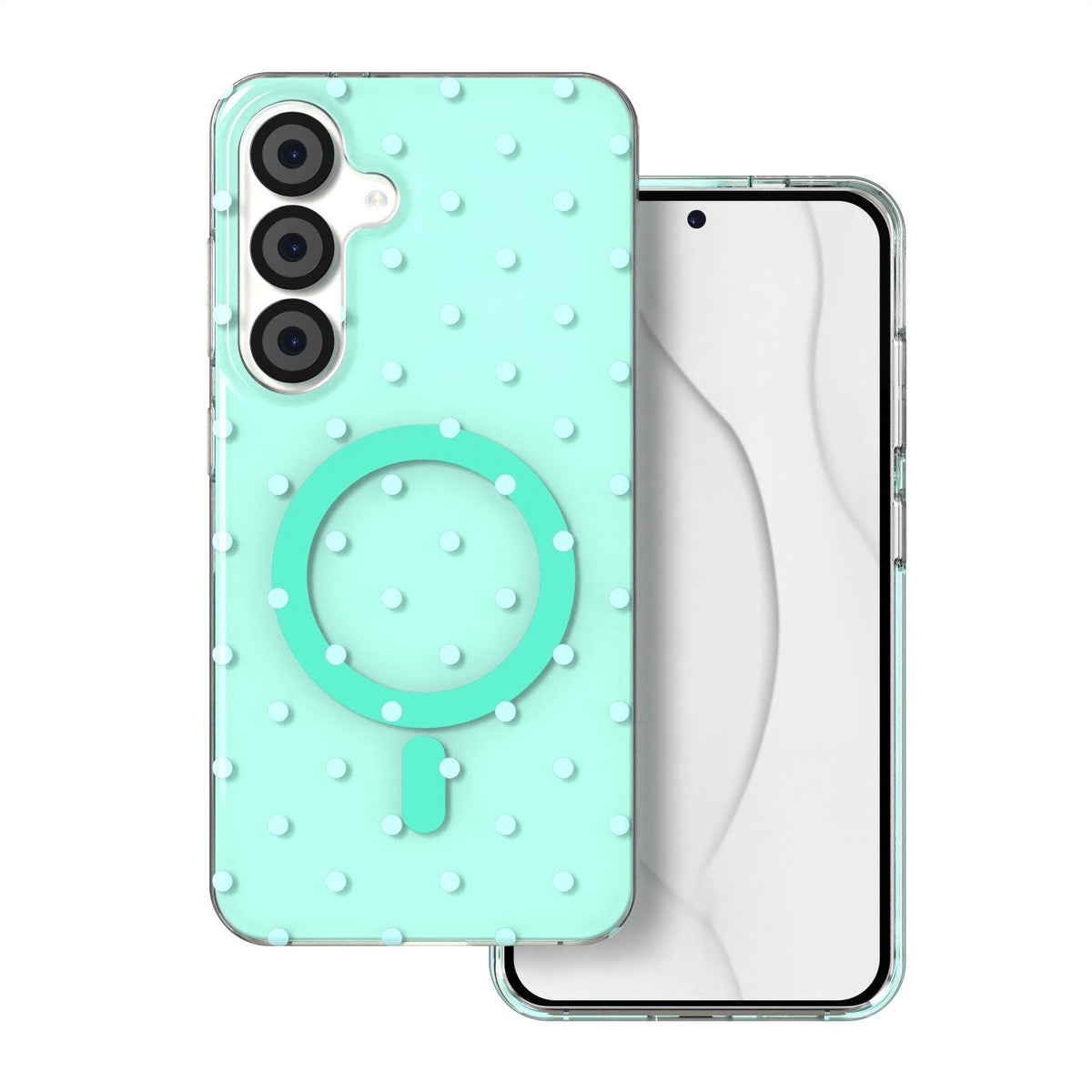 „Bubble Dots MagSafe“ vāciņš Samsung S24 / S25 zaļš