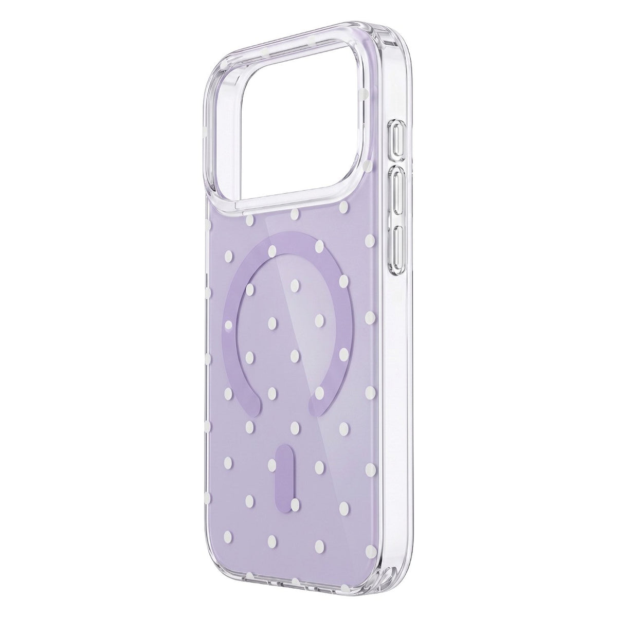 „Bubble Dots MagSafe“ vāciņš iPhone 15 Pro 6,1" violets