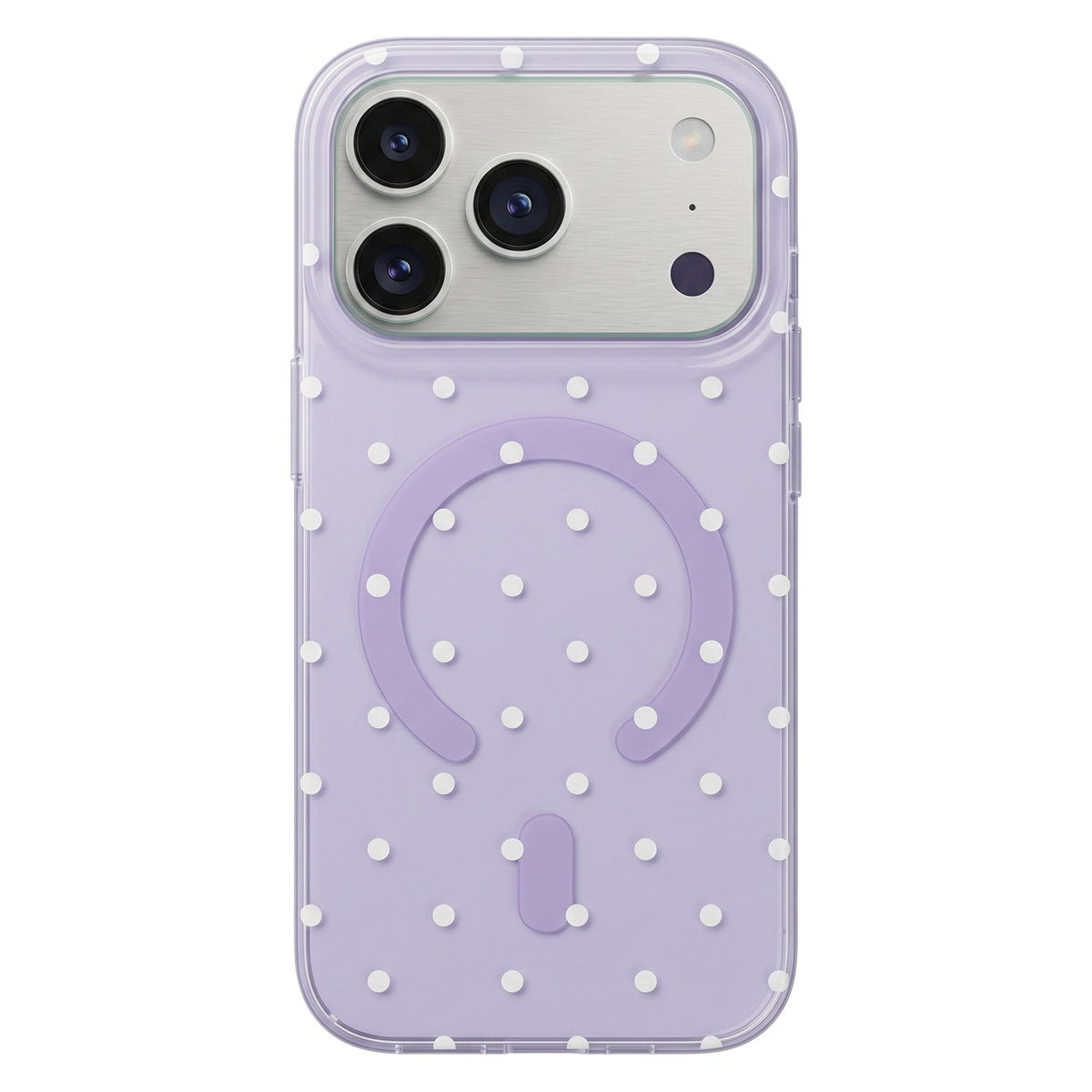 „Bubble Dots MagSafe“ vāciņš iPhone 15 Pro 6,1" violets