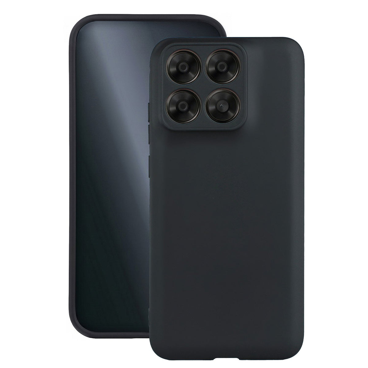 Matēta TPU vāciņš Motorola Edge 70 Fusion, melns