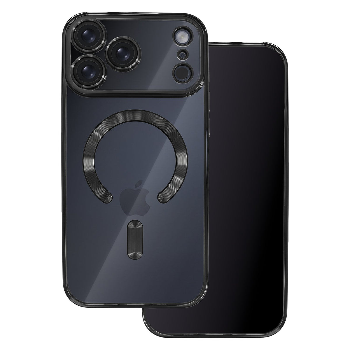 Color Chrome Mag apvalks iPhone 17 Pro Max 6,9" / 18 Pro Max 6,9" (melns)