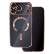 Color Chrome Mag apvalks iPhone 17 Pro Max 6,9" / 18 Pro Max 6,9" rozā zelta krāsā