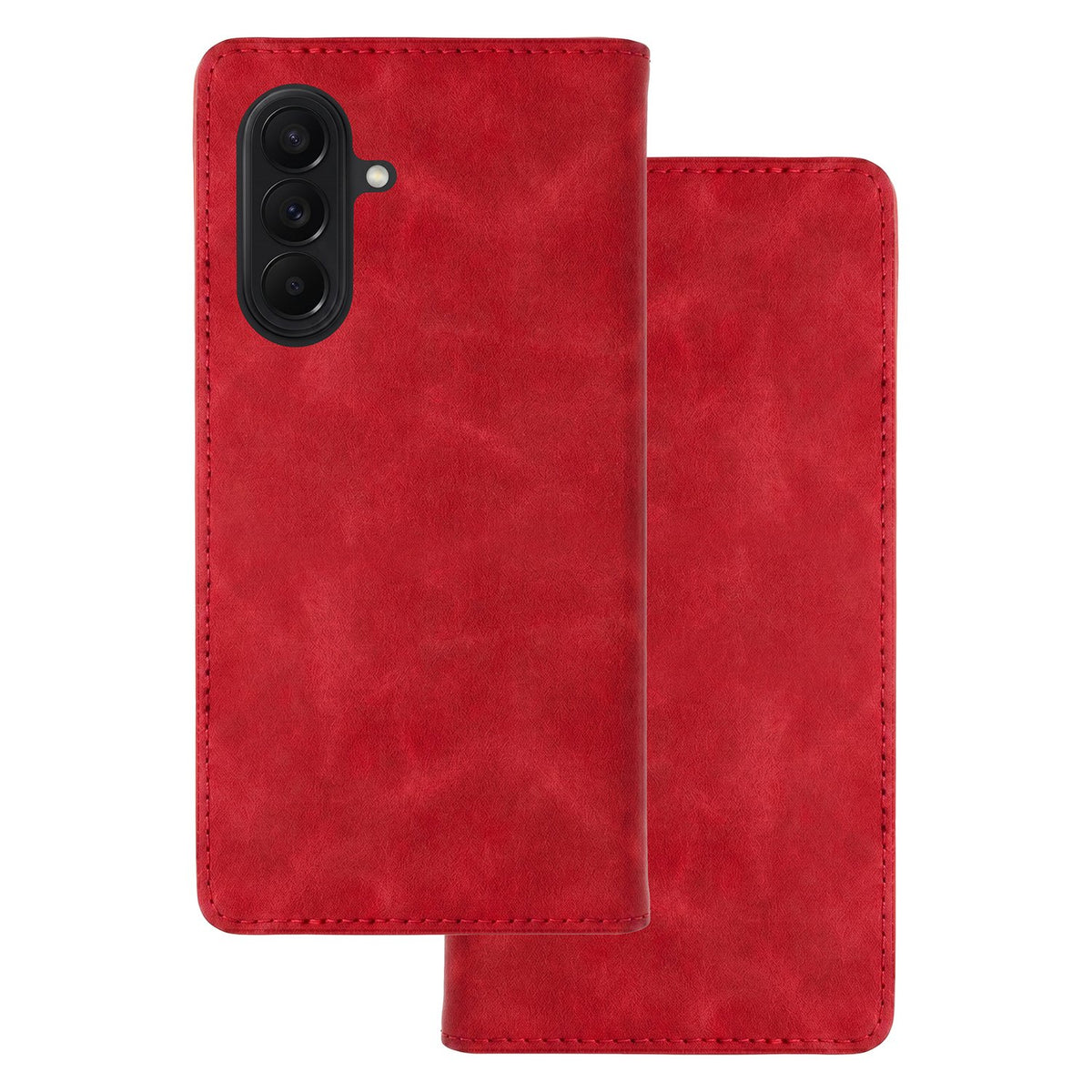 „Smart Suede“ vāciņš Samsung Galaxy A27 5G, sarkans