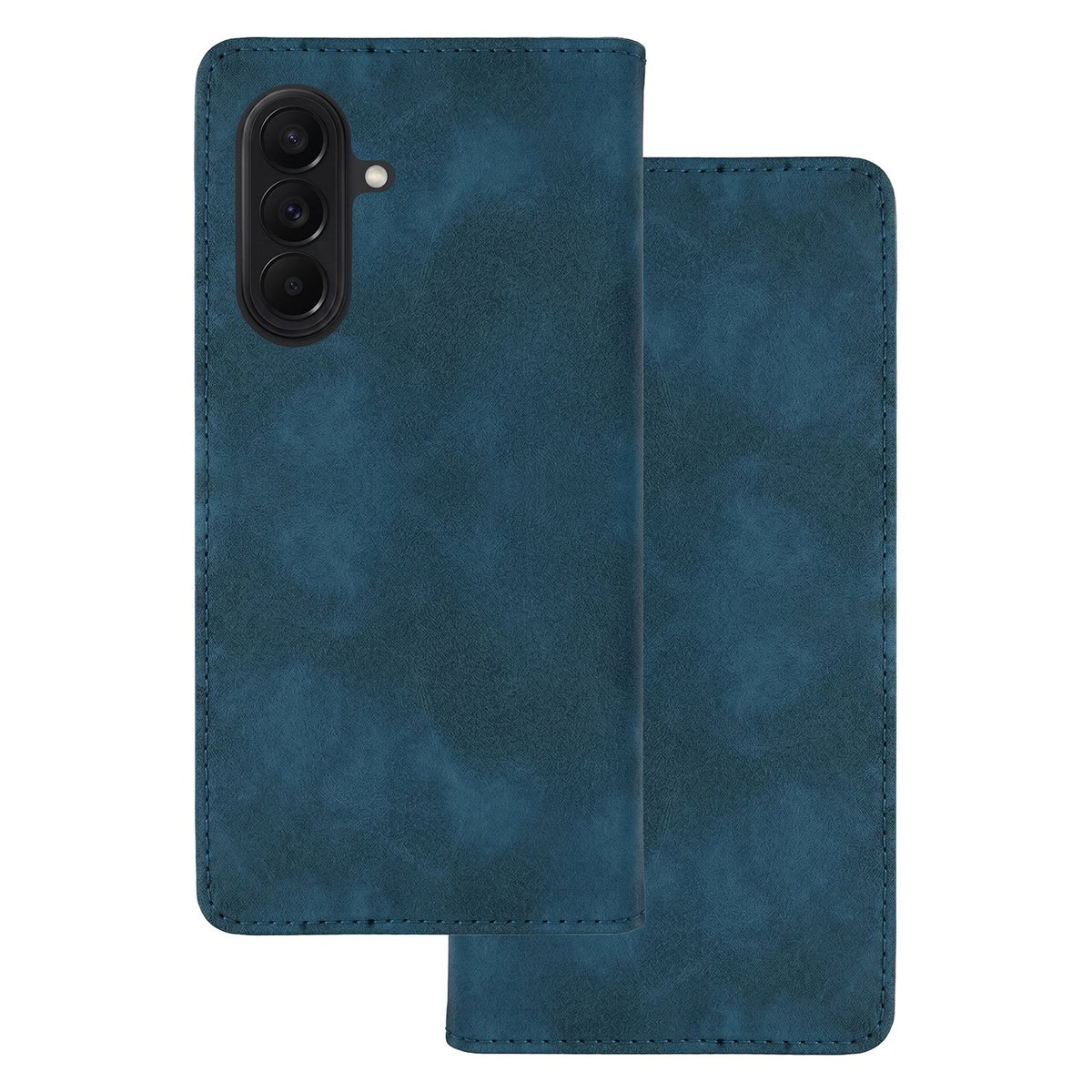 „Smart Suede“ vāciņš Samsung Galaxy A27 5G, tumši zils