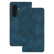 „Smart Suede“ vāciņš Samsung Galaxy A27 5G, tumši zils