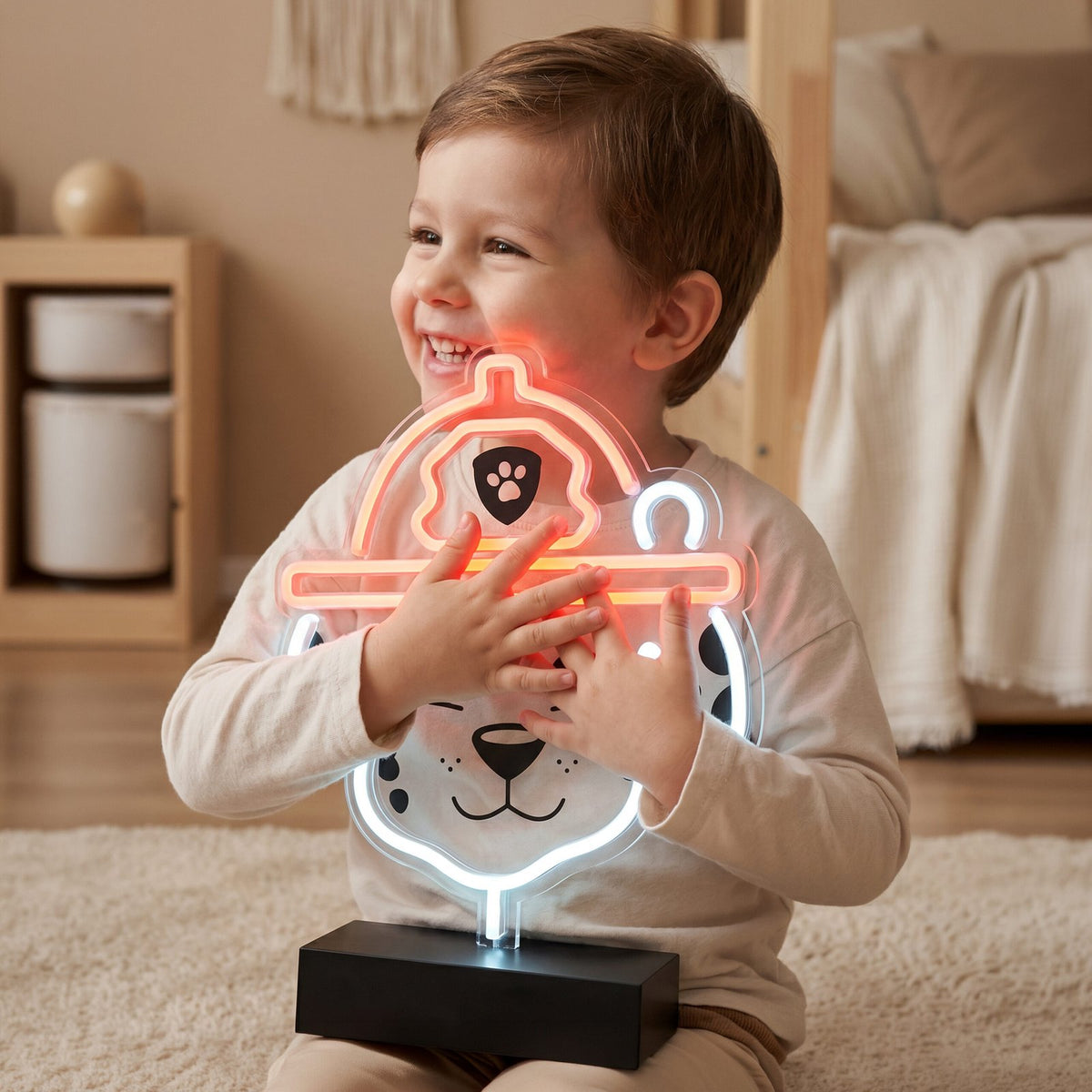 Neona LED uz statīva Paw Patrol - Marshall OW-120646