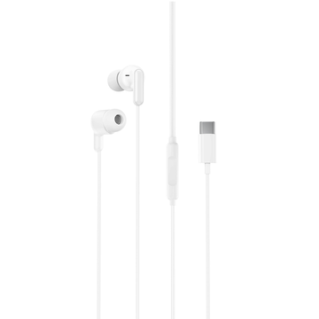 XO vadu austiņas EP84 USB-C, baltas
