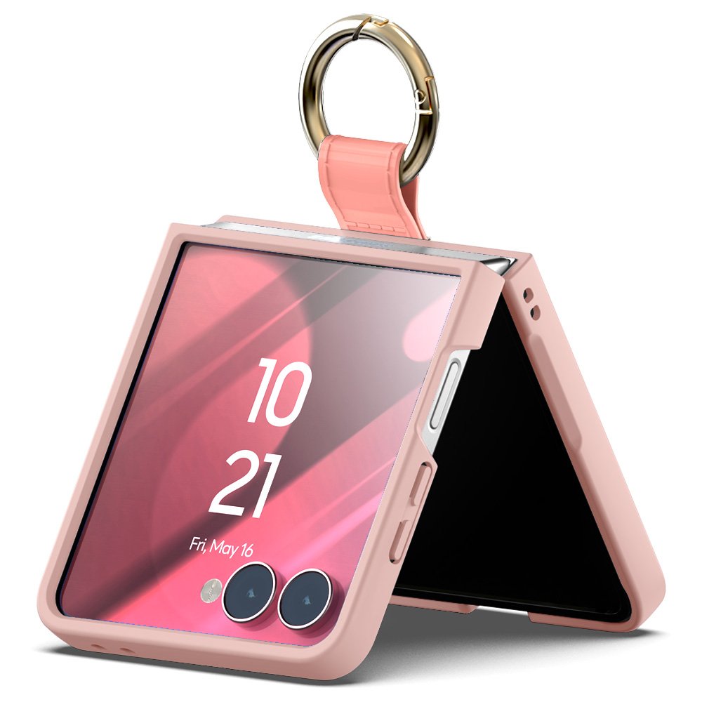 Mercury Gold Ring aizsargapvalks Samsung Galaxy Z Flip8, rozā