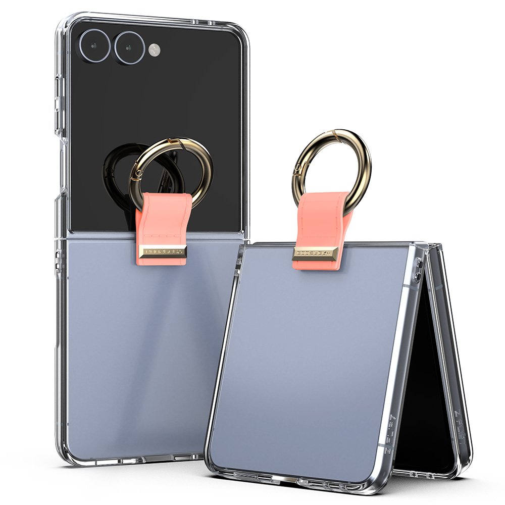 Mercury Golden Bell apvalks Samsung Galaxy Z Flip8 (rozā smilšu krāsā)