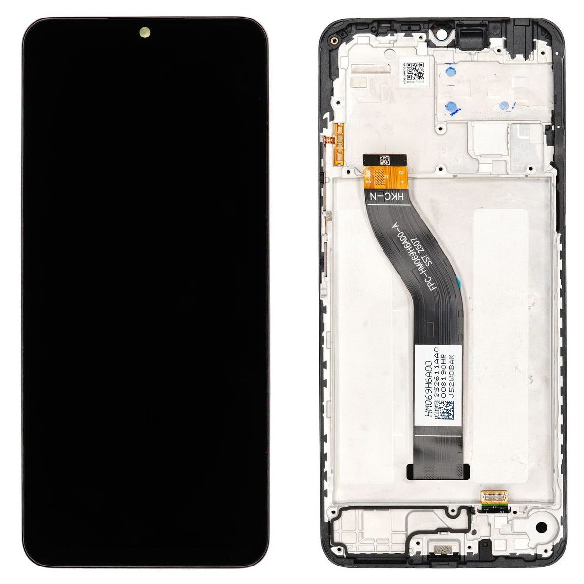Oriģināls Redmi 14C LCD ekrāns ar skārienjūtīgo paneli un rāmi