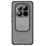 Nillkin CamShield Pro vāciņš Xiaomi Redmi Note 15 Pro+ 5G/Poco M8 Pro 5G, caurspīdīgs melns