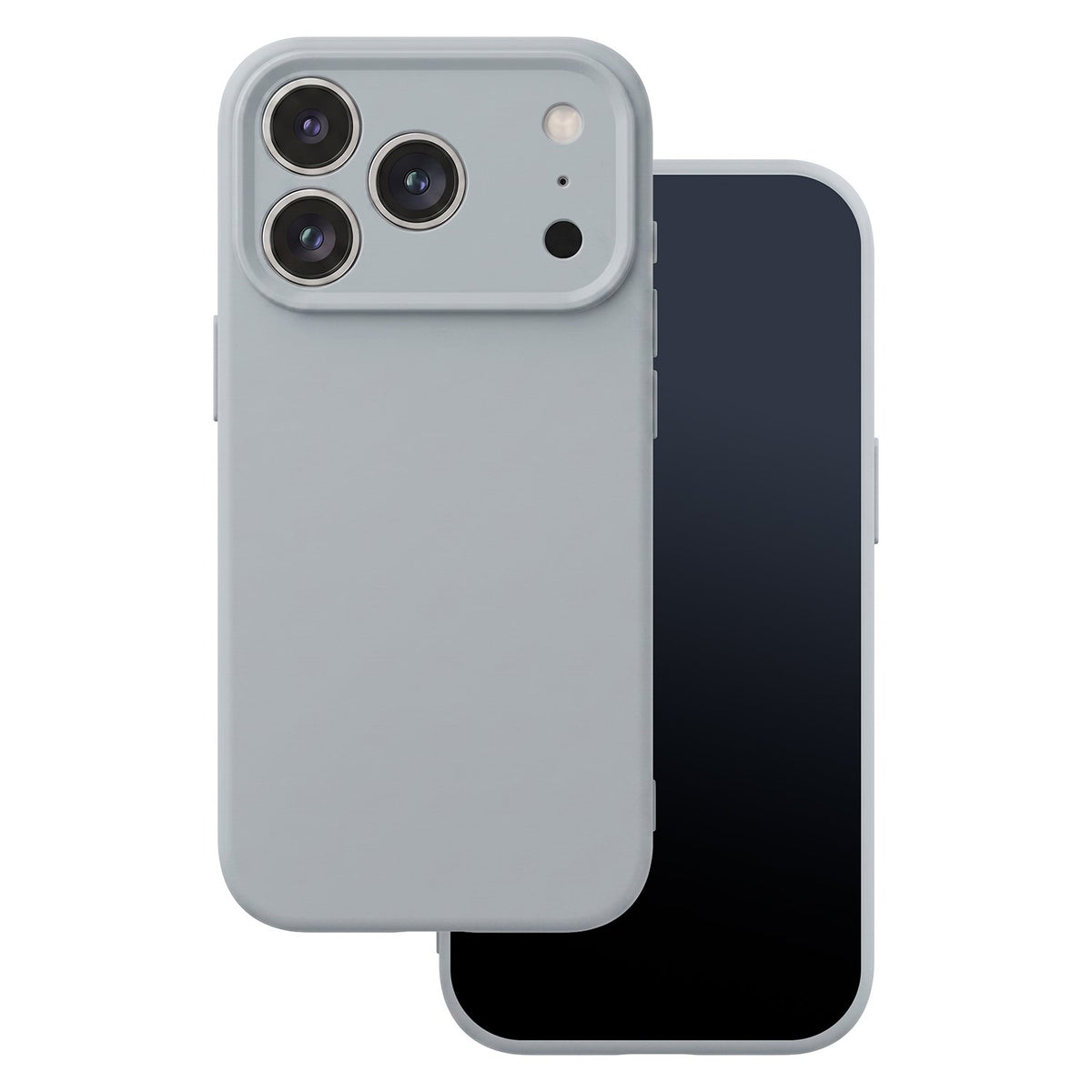 Silikona apvalks Samsung Galaxy A27 5G, sudraba krāsā