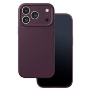 Silikona apvalks iPhone 17 Pro Max 6,9" / 18 Pro Max 6,9" tumši ķiršu krāsā