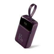 Forever ārējais akumulators Vibe-TB65 PD QC 65 W 20 000 mAh tumši ķiršu krāsā