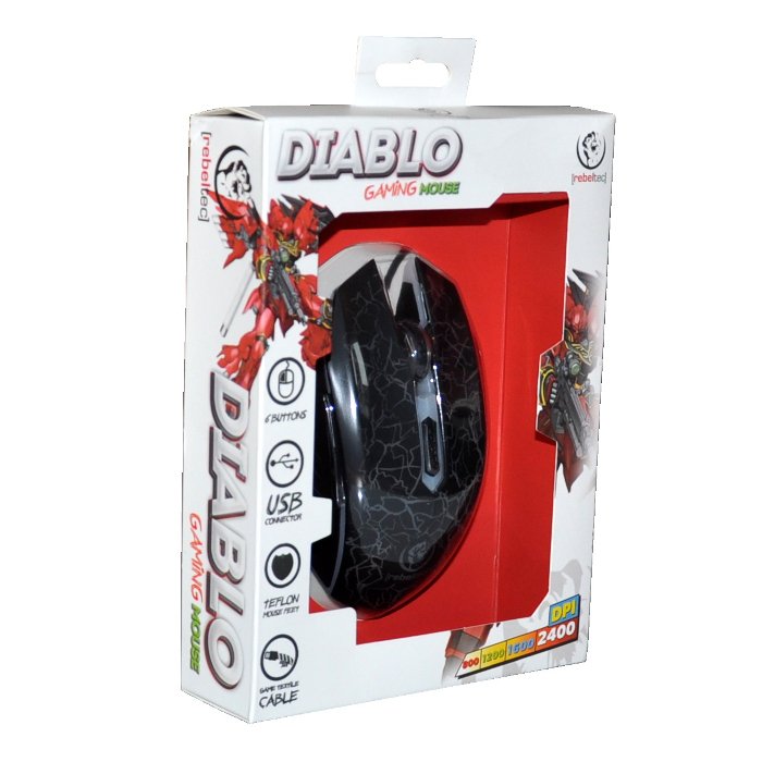 Rebeltec spēļu datorpele Diablo