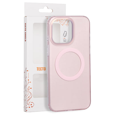 Tecto Shield Mistiq Mag vāciņš iPhone 15 Pro Max 6,7" rozā krāsā