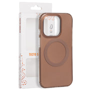 Tecto Shield Mistiq Mag apvalks iPhone 15 Pro 6,1" (brūns)