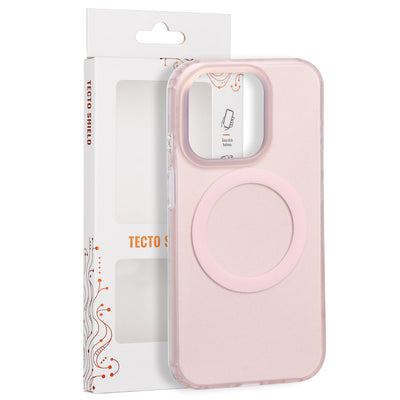 Tecto Shield Mistiq Mag vāciņš iPhone 15 Pro 6,1" rozā krāsā