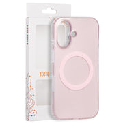 Tecto Shield Mistiq Mag apvalks iPhone 16 6,1" rozā krāsā