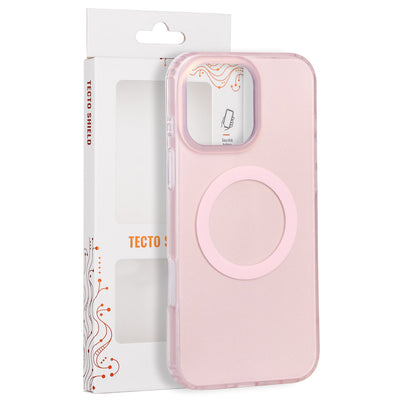 Tecto Shield Mistiq Mag vāciņš iPhone 16 Pro Max 6,9" rozā krāsā