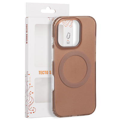 Tecto Shield Mistiq Mag vāciņš iPhone 16 Pro 6,3" (brūns)