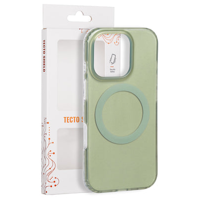 Tecto Shield Mistiq Mag vāciņš iPhone 16 Pro 6,3" olīvu krāsā