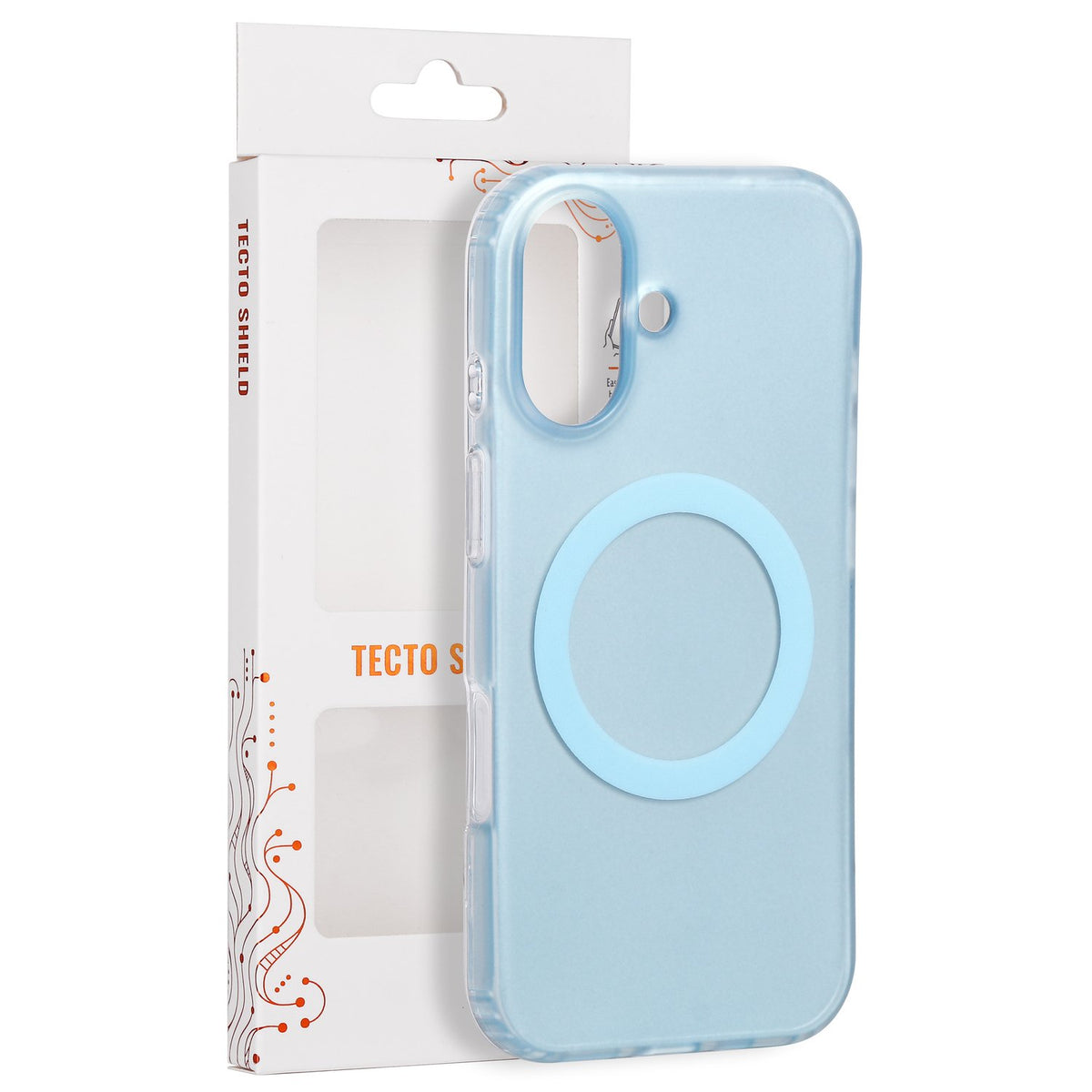 Tecto Shield Mistiq Mag apvalks iPhone 17 6,3" zils