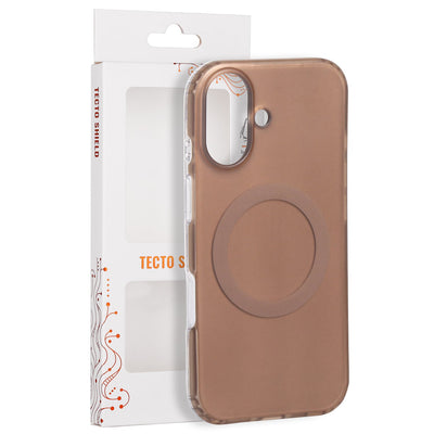 Tecto Shield Mistiq Mag vāciņš iPhone 17 6,3" brūns