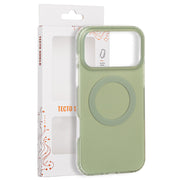 Tecto Shield Mistiq Mag apvalks iPhone 17 Pro Max 6,9" / 18 Pro Max 6,9" olīvu krāsā