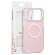 Tecto Shield Mistiq Mag apvalks iPhone 17 Pro Max 6,9" / 18 Pro Max 6,9" rozā krāsā