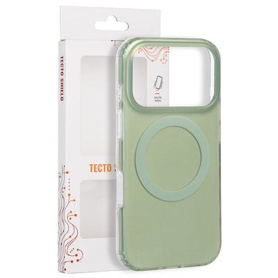 Tecto Shield Mistiq Mag vāciņš iPhone 17 Pro 6,3" / 18 Pro 6,3" olīvu krāsā