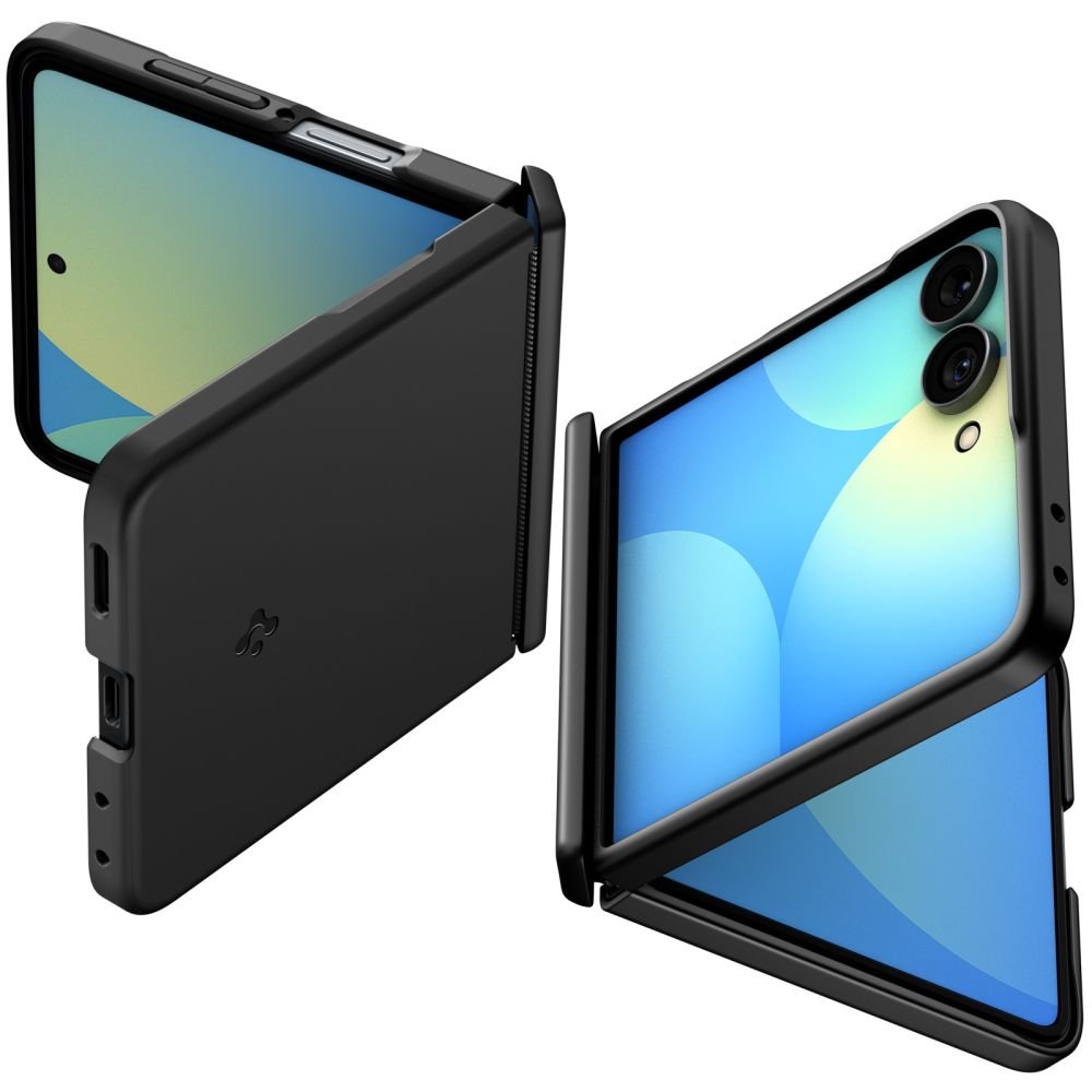 Spigen Air Fit Pro Magsafe apvalks Samsung Galaxy Z Flip 8, krāsa — Uitra melna