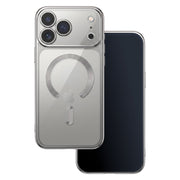 Color Chrome Mag apvalks iPhone 17 Pro Max 6,9" / 18 Pro Max 6,9" sudraba krāsā