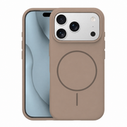 Plāns silikona Mag apvalks iPhone 17 Pro Max 6,9" / 18 Pro Max 6,9" brūnā krāsā