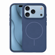 Plāns silikona Mag apvalks iPhone 17 Pro Max 6,9" / 18 Pro Max 6,9" tumši zils