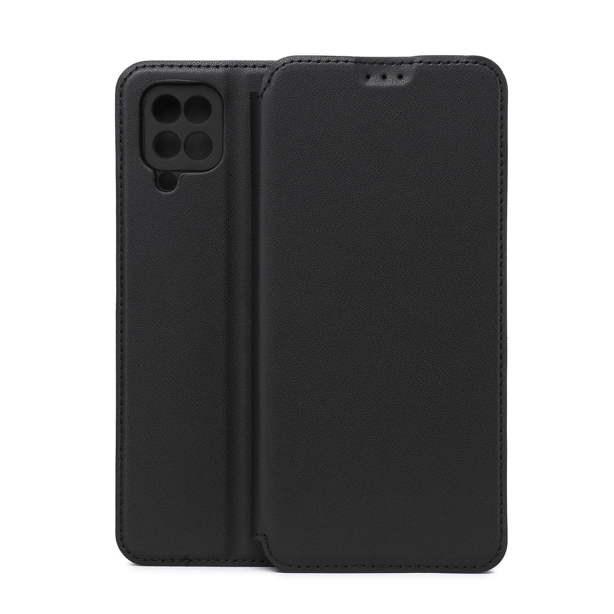 Smart Touch apvalks Samsung Galaxy A12 / M12 tālrunim, melns