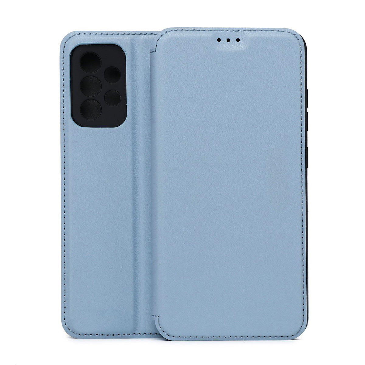 Smart Touch apvalks viedtālrunim Samsung Galaxy A52 4G / A52 5G / A52S 5G gaiši zils