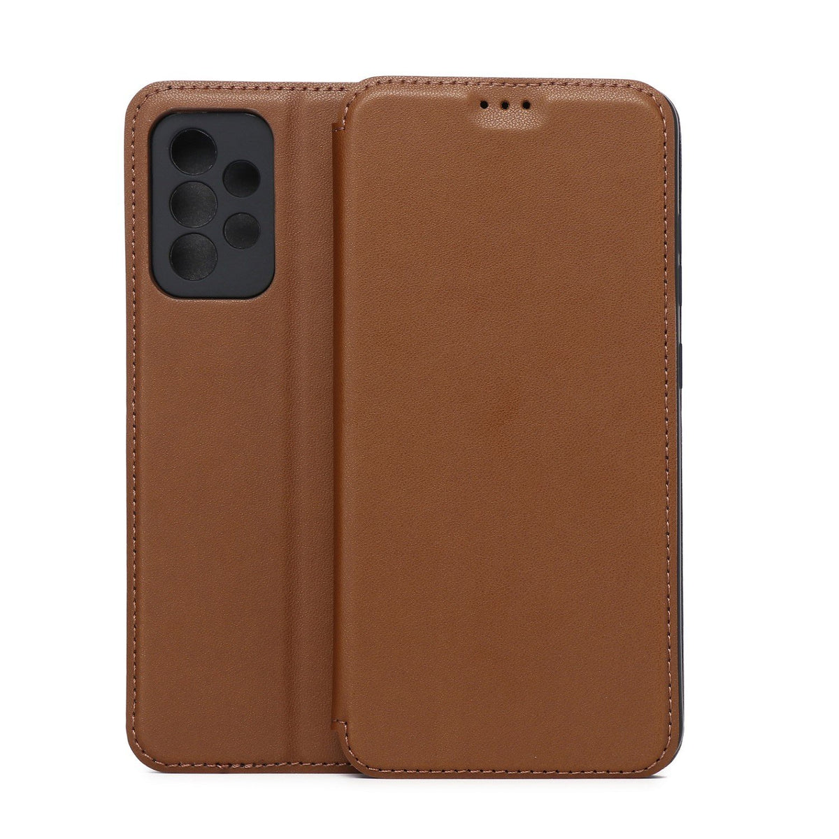 Smart Touch apvalks Samsung Galaxy A52 4G / A52 5G / A52S 5G — brūns
