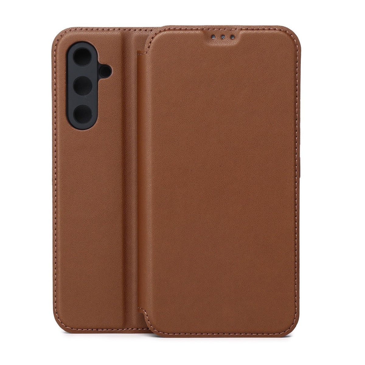 Smart Touch apvalks Samsung Galaxy A54 5G, brūns