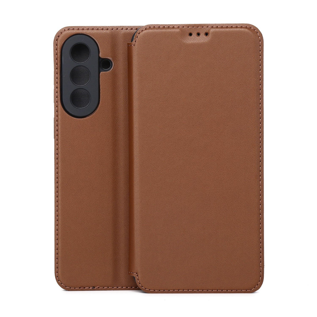Smart Touch apvalks Samsung Galaxy A57 5G, brūns