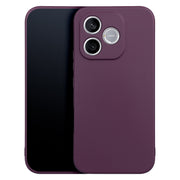 Silikona apvalks tālrunim Honor 600 Lite tumši ķiršu krāsā