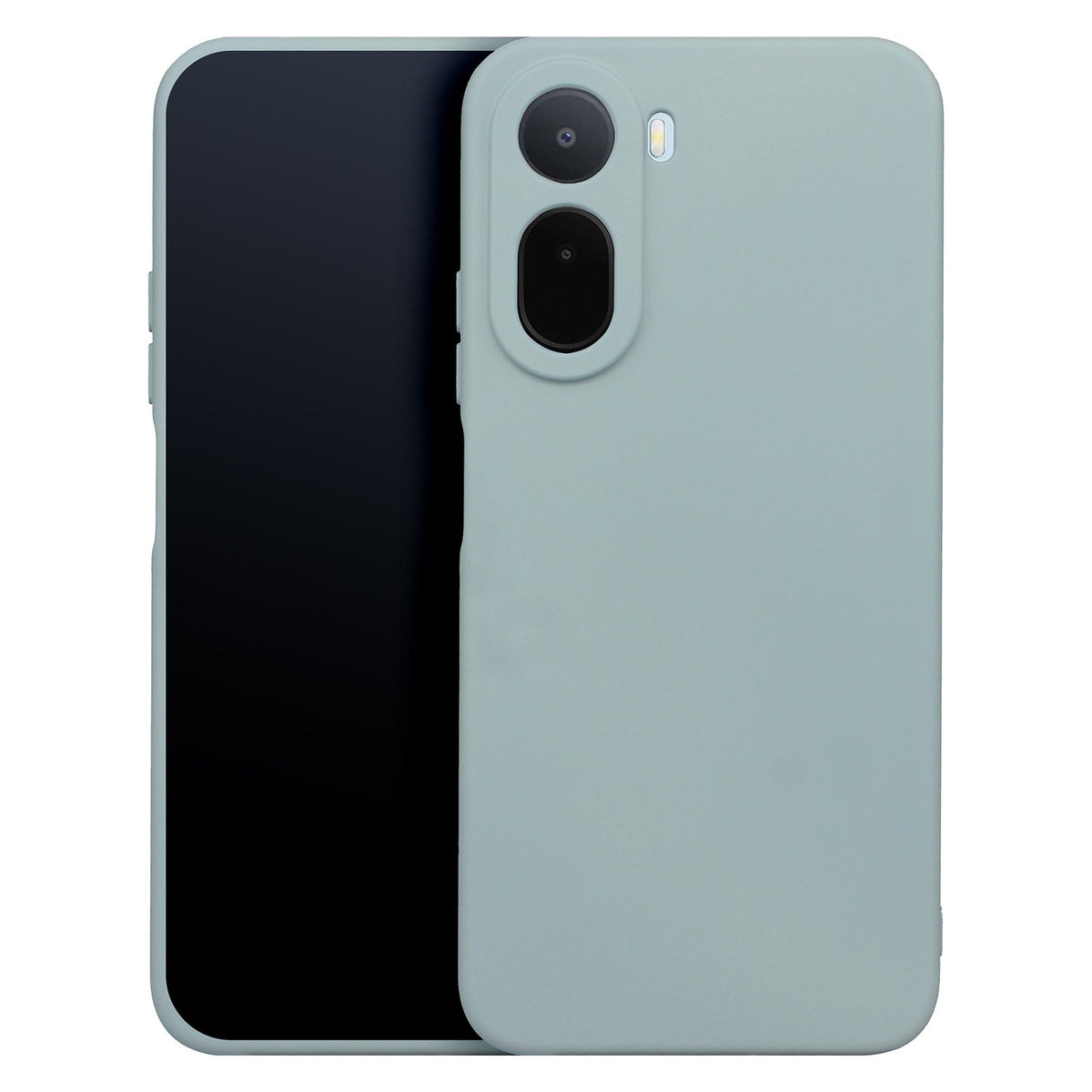 Silicon case for Xiaomi Redmi A7 Pro 4G / Redmi A7 Pro 5G silver
