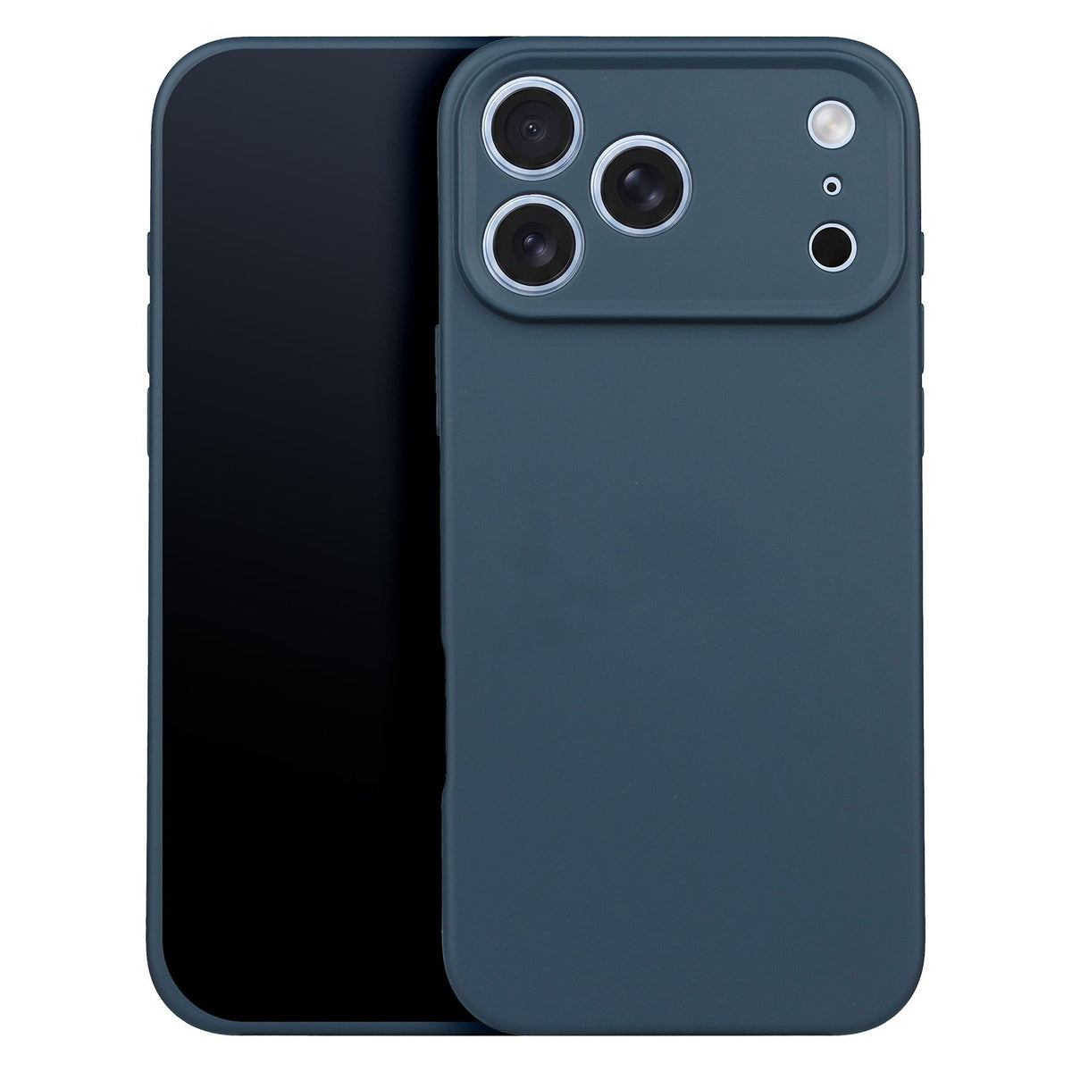Matēts TPU apvalks iPhone 17 Pro 6,3" / iPhone 18 Pro 6,3" tumši zils