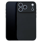 Matēts TPU apvalks iPhone 17 Pro Max 6,9" / 18 Pro Max 6,9" melnā krāsā
