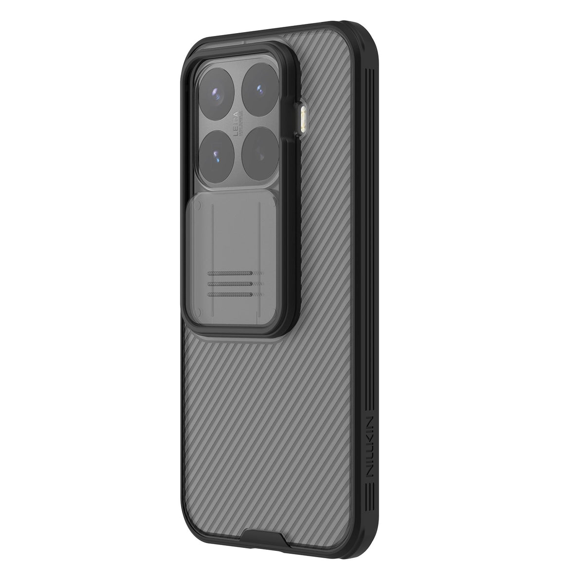Nillkin CamShield Pro apvalks Xiaomi 17T, caurspīdīgs melns