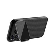 Nillkin CamShield Prop magnētiskais vāciņš iPhone 17 Pro / iPhone 18 Pro, melns (versija ar caurspīdīgu objektīva vāciņu)