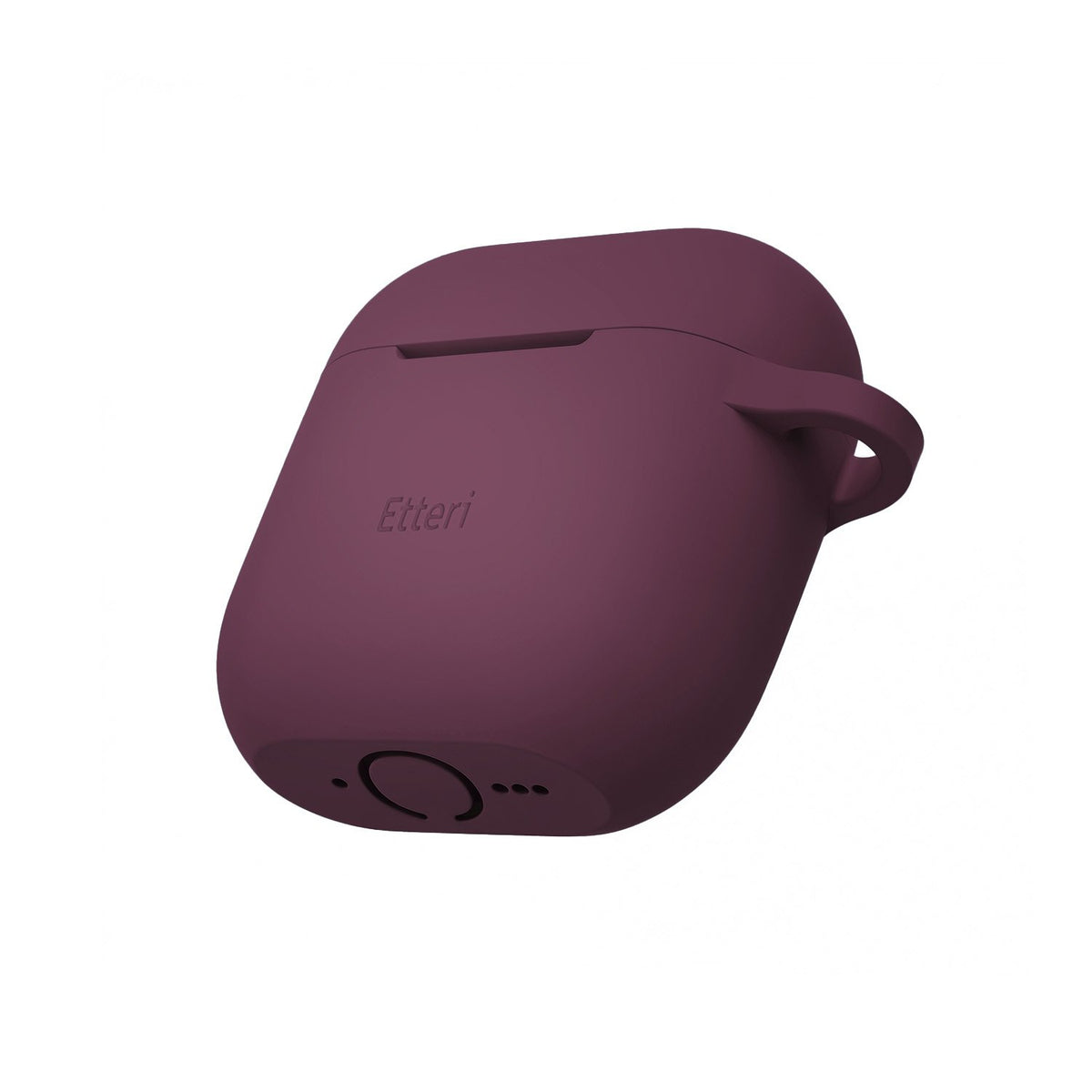 „Etteri“ silikona apvalks „AirPods 4“ / „AirPods 5“ tumši ķiršu krāsā