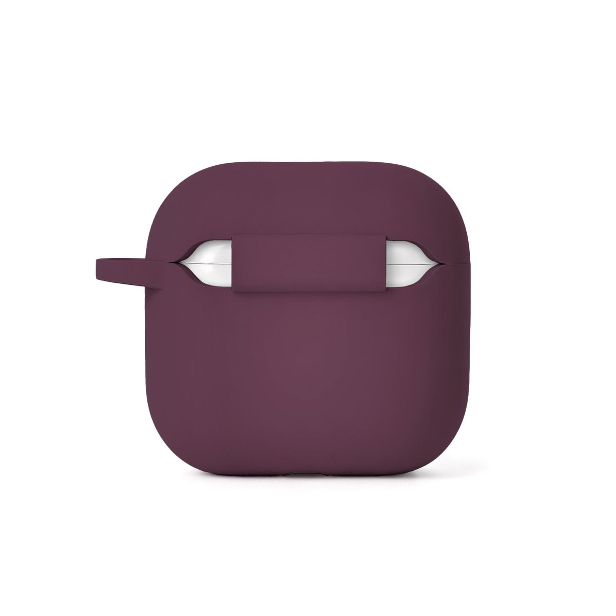 „Etteri“ silikona apvalks „AirPods 4“ / „AirPods 5“ tumši ķiršu krāsā