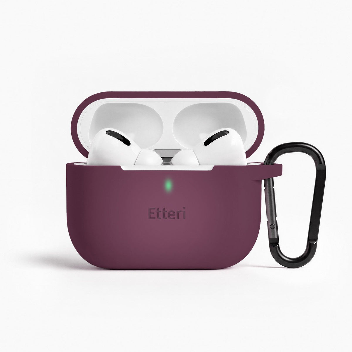 Etteri silikona apvalks AirPods Pro 3 tumši ķiršu krāsā